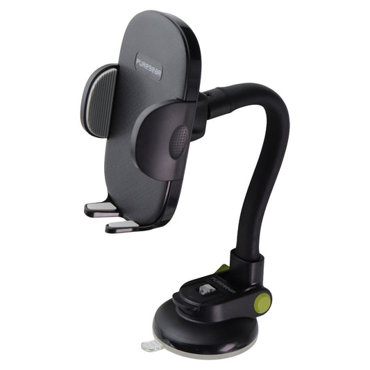 PureGear Universal Cradle Suction Cup Dash Mount for Cars & Vehicles - Black Cell Phone - Mounts & Holders PureGear - Simple Cell Bulk Wholesale Pricing - USA Seller