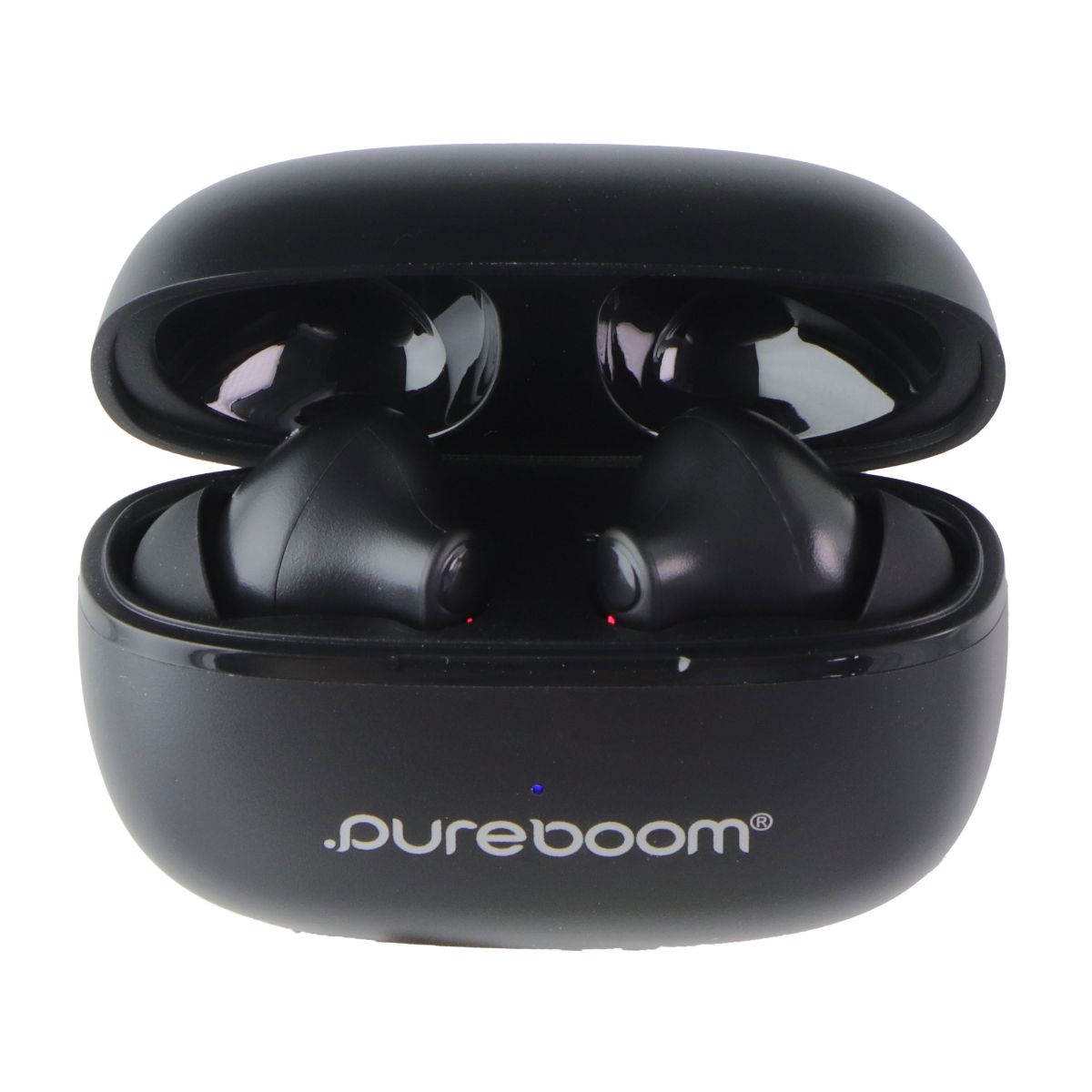 PureGear PureBoom Wireless Earbuds with Built-in Mic - Black Portable Audio - Headphones PureGear - Simple Cell Bulk Wholesale Pricing - USA Seller
