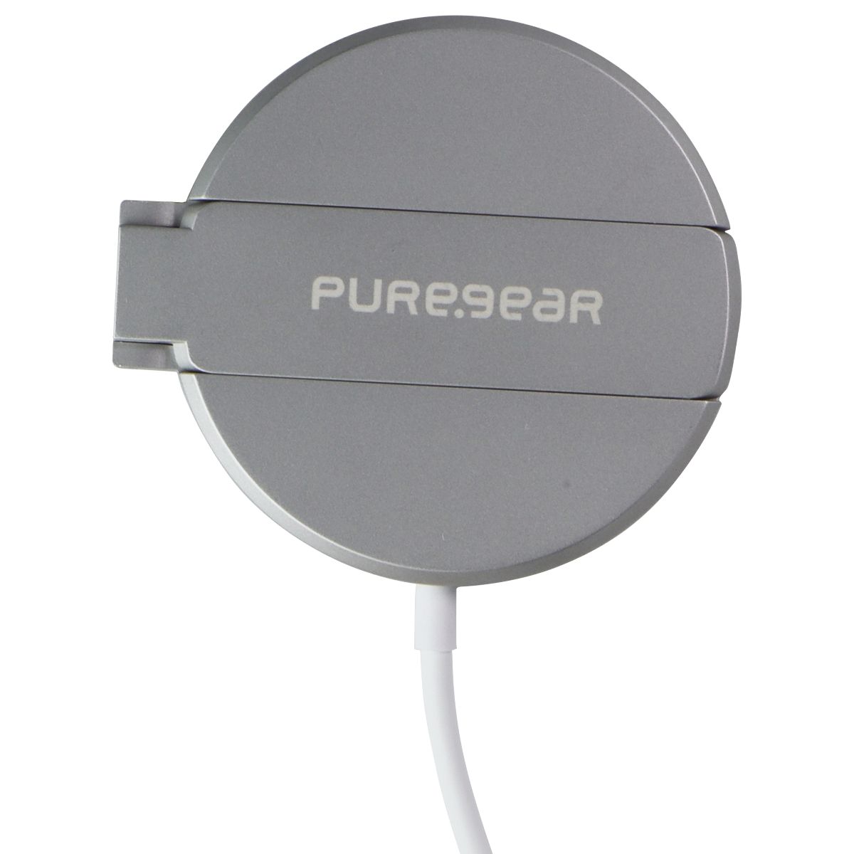 PureGear (15W) Wireless Qi Fast-Charging Magnetic Pad for MagSafe with Kickstand Cell Phone - Chargers & Cradles PureGear - Simple Cell Bulk Wholesale Pricing - USA Seller