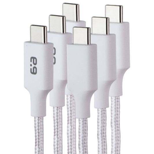 PureGear 3 Braided USB-C Charging Cables - White (10 Foot/6 Foot/4 Foot) Cell Phone - Cables & Adapters PureGear - Simple Cell Bulk Wholesale Pricing - USA Seller