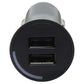 PureGear Universal 24W Dual Port USB-A Car Charger for Smart Devices - Black Cell Phone - Chargers & Cradles PureGear - Simple Cell Bulk Wholesale Pricing - USA Seller