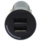 PureGear Universal 24W Dual Port USB-A Car Charger for Smart Devices - Black Cell Phone - Chargers & Cradles PureGear - Simple Cell Bulk Wholesale Pricing - USA Seller
