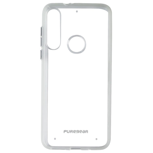 PureGear Slim Shell Hard Case for Motorola Moto G Fast (2020 Model) - Clear Cell Phone - Cases, Covers & Skins PureGear    - Simple Cell Bulk Wholesale Pricing - USA Seller