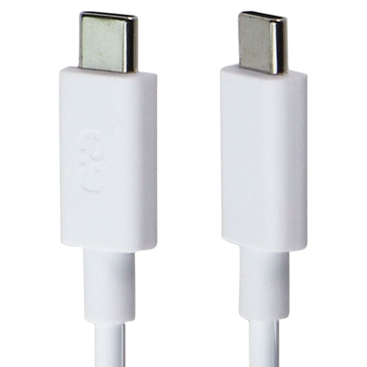 PureGear 6 ft. USB-C to USB-C Charging and Data Sync Cable - White Cell Phone - Cables & Adapters PURE GEAR - Simple Cell Bulk Wholesale Pricing - USA Seller
