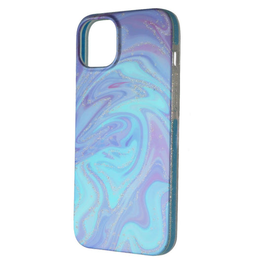 PureGear Slim Shell Designer Series Case for Apple iPhone 14 Plus - Blue Swirl