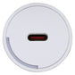 PureGear Light Speed 30W USB-C Wall & Car Charger w/ USB-C Cable - White