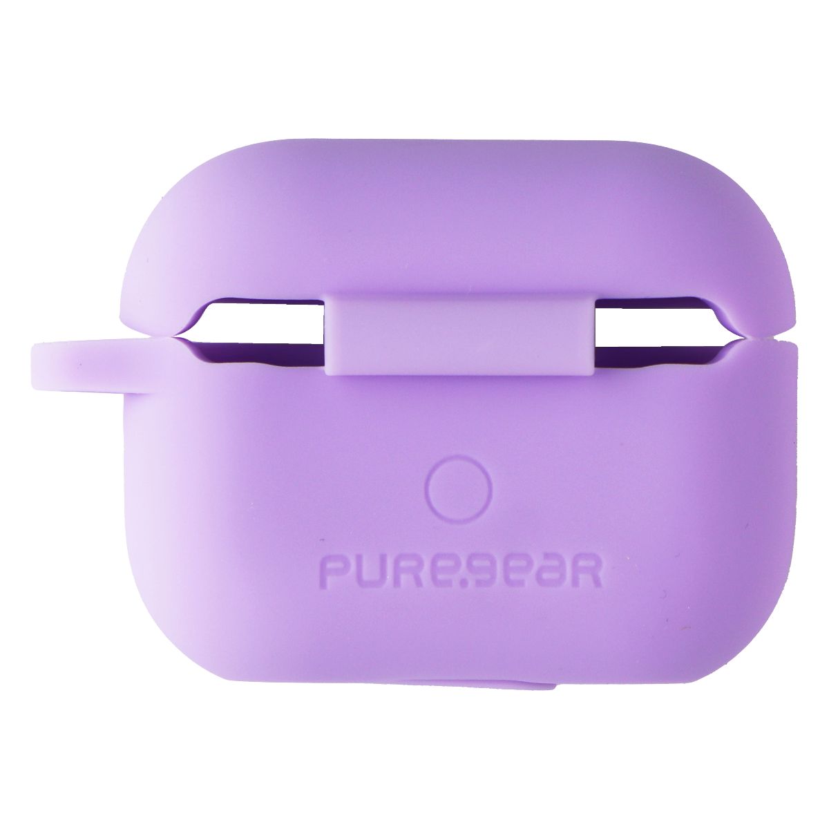 PureGear Silicone Case + Magnetic Strap for Apple AirPods Pro 2nd Gen - Purple iPod, Audio Player Accessories - Cases, Covers & Skins PureGear - Simple Cell Bulk Wholesale Pricing - USA Seller