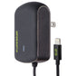 PureGear Wall Charger w/ 5-Foot Lightning 8-Pin Cable Attached - Black (00623PG) Cell Phone - Cables & Adapters PureGear - Simple Cell Bulk Wholesale Pricing - USA Seller