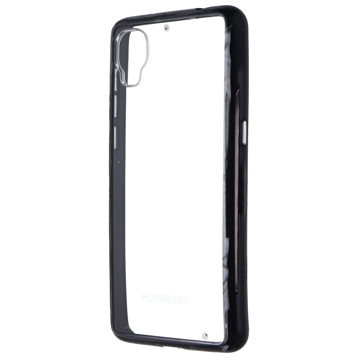 PureGear Slim Shell Clear Case for TCL A30 - Clear / Black Cell Phone - Cases, Covers & Skins PureGear - Simple Cell Bulk Wholesale Pricing - USA Seller
