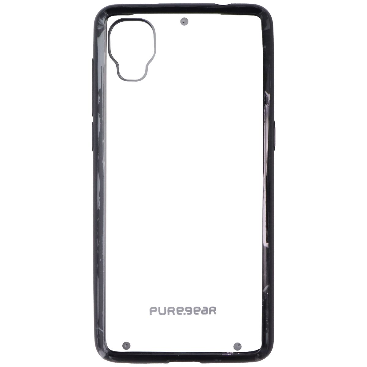 PureGear Slim Shell Clear Case for TCL A30 - Clear / Black Cell Phone - Cases, Covers & Skins PureGear - Simple Cell Bulk Wholesale Pricing - USA Seller