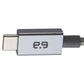 PureGear (62852PG) Braided 6 Foot USB-C Charging Cable - Silver Cell Phone - Cables & Adapters PureGear - Simple Cell Bulk Wholesale Pricing - USA Seller