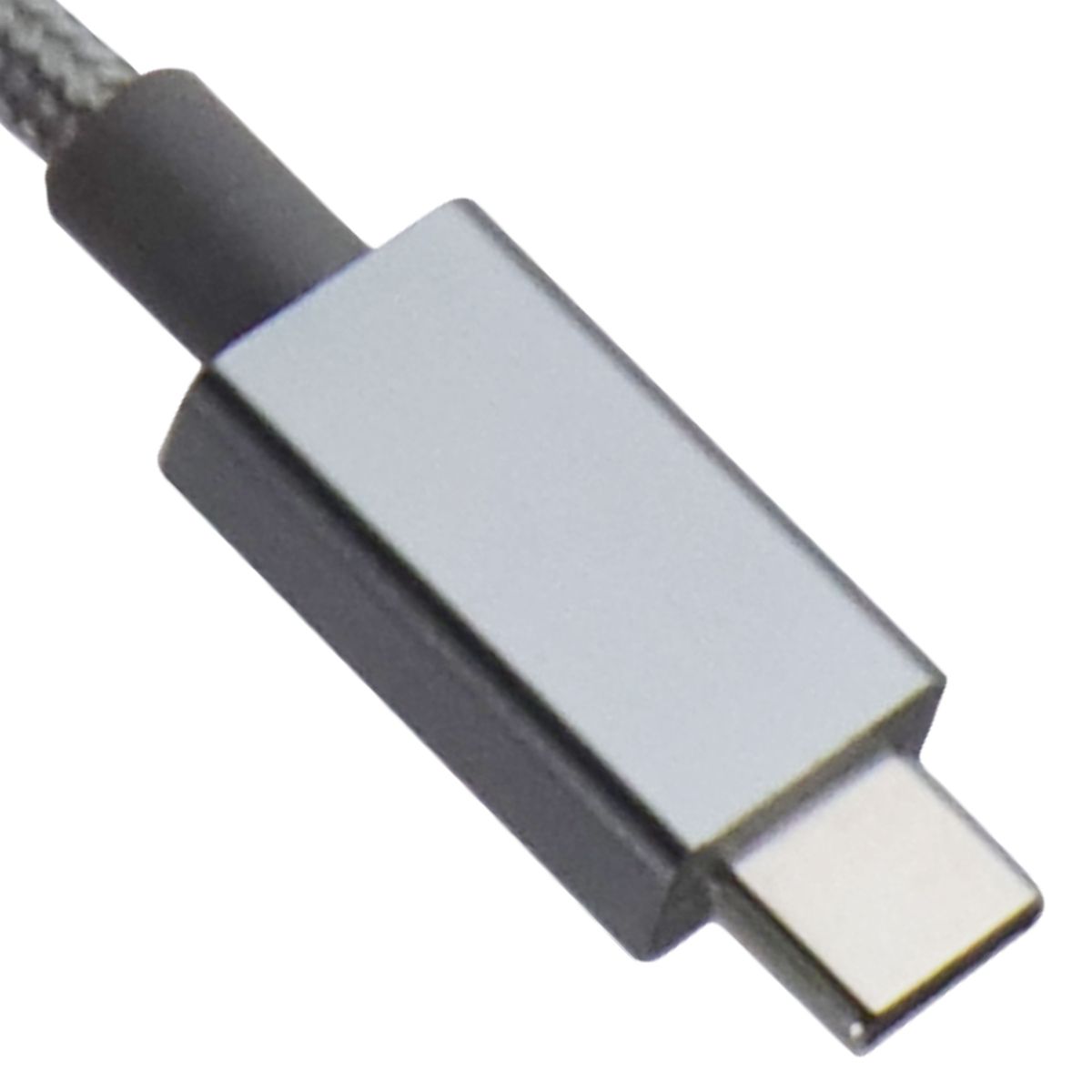 PureGear (62852PG) Braided 6 Foot USB-C Charging Cable - Silver Cell Phone - Cables & Adapters PureGear - Simple Cell Bulk Wholesale Pricing - USA Seller