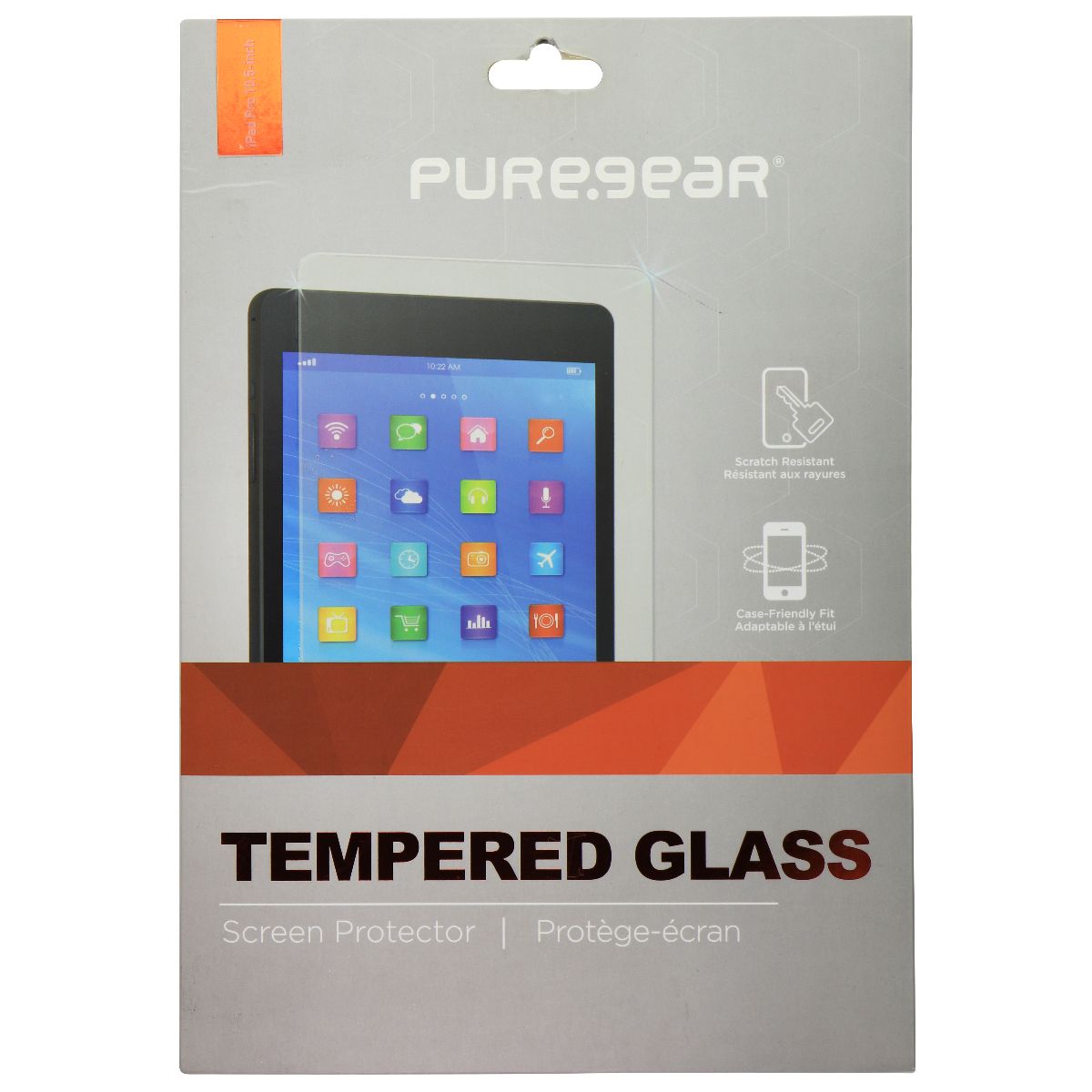 PureGear Tempered Glass for Apple iPad Pro (10.5-in) 1st Gen 2017 iPad/Tablet Accessories - Screen Protectors PureGear - Simple Cell Bulk Wholesale Pricing - USA Seller