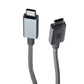 PureGear (4.5FT) USB-C to USB-C Cable - Space Gray Cell Phone - Cables & Adapters PureGear - Simple Cell Bulk Wholesale Pricing - USA Seller