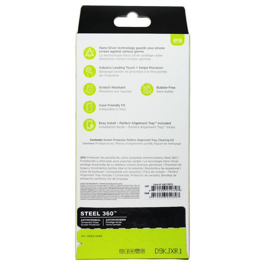 PureGear Steel 360 Screen Protector w/Alignment Tray for Google Pixel 7a - Clear Cell Phone - Screen Protectors PureGear - Simple Cell Bulk Wholesale Pricing - USA Seller