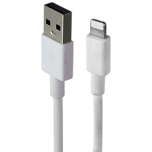 PureGear 6ft USB-A to Lightning 8-Pin Charging Cable for iOS - White
