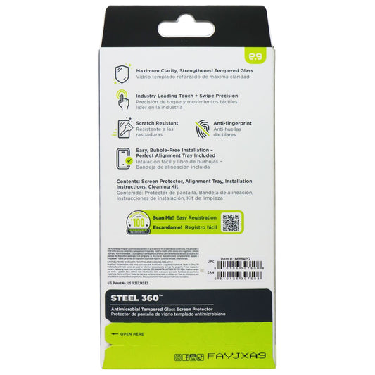 PureGear Steel 360 Tempered Glass Screen Protector for Motorola Moto Edge (2025) Cell Phone - Screen Protectors PureGear - Simple Cell Bulk Wholesale Pricing - USA Seller