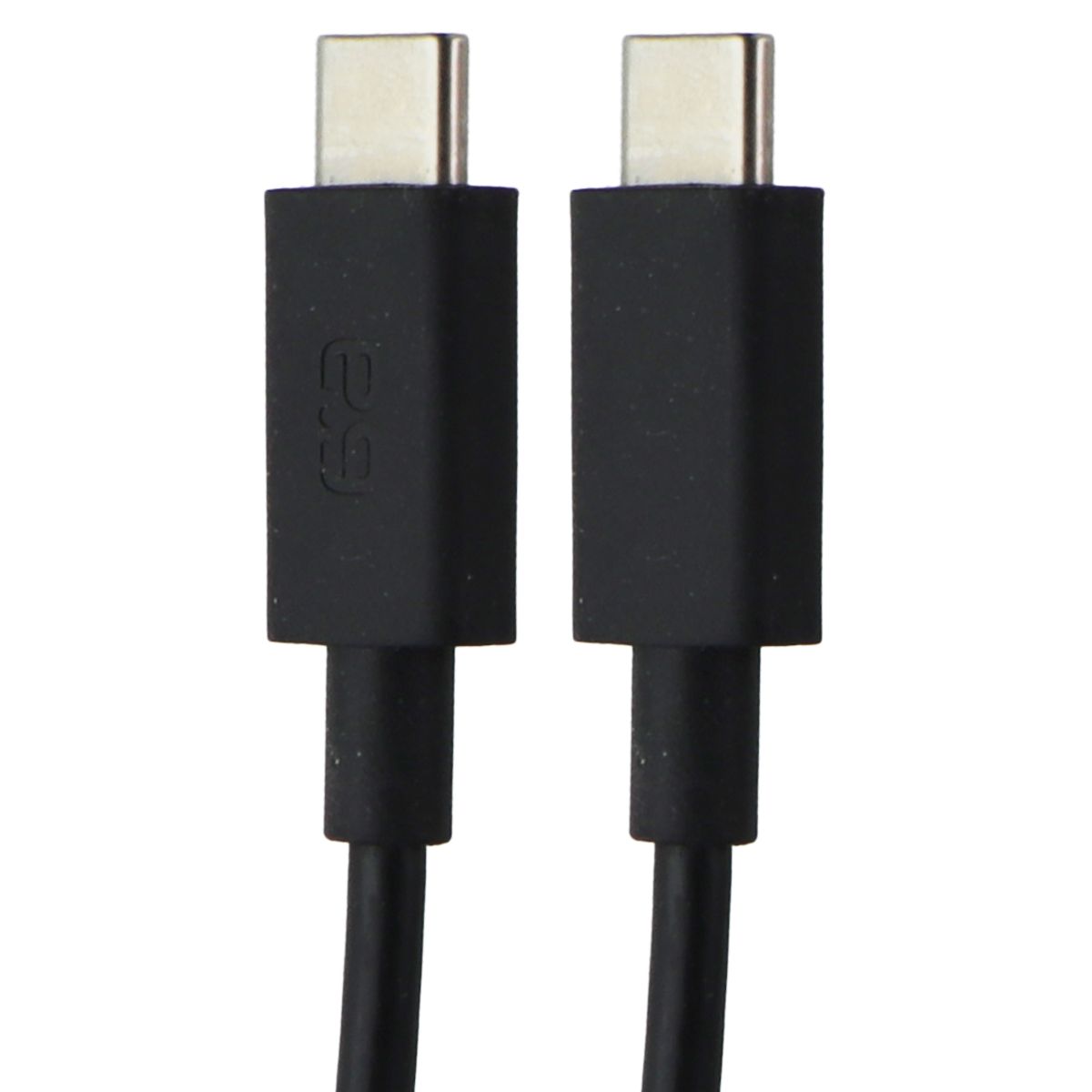 PureGear (6-Ft) USB-C to USB-C Charge and Sync Cable - Black Cell Phone - Cables & Adapters PureGear - Simple Cell Bulk Wholesale Pricing - USA Seller