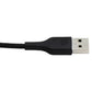 Quikcell 3Ft Braided USB-A to USB-C Charging Cable - Black Cell Phone - Cables & Adapters Quikcell    - Simple Cell Bulk Wholesale Pricing - USA Seller