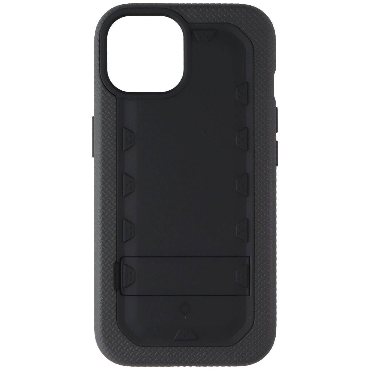 Quikcell Grand Advocate Two-Layer Kickstand Case for Apple iPhone 15 - Black Cell Phone - Cases, Covers & Skins Quikcell - Simple Cell Bulk Wholesale Pricing - USA Seller