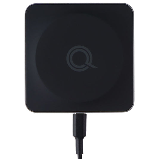Quikcell Powerbase Wireless Charging Pad for Qi Devices - Black Cell Phone - Chargers & Cradles Quikcell - Simple Cell Bulk Wholesale Pricing - USA Seller