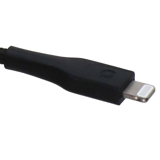 Quikcell 6Ft Braided USB-C to Lightning 8-Pin Charging Cable - Black Cell Phone - Cables & Adapters Quikcell - Simple Cell Bulk Wholesale Pricing - USA Seller