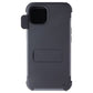 Quikcell Advocate Case with Kickstand + Holster for iPhone 13 - Steel Black Cell Phone - Cases, Covers & Skins Quickcell - Simple Cell Bulk Wholesale Pricing - USA Seller