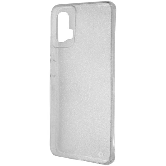 Quikcell Icon Silver Shimmer Case for Moto G Power 5G 2024 - Glitter/Clear Cell Phone - Cases, Covers & Skins Quikcell    - Simple Cell Bulk Wholesale Pricing - USA Seller