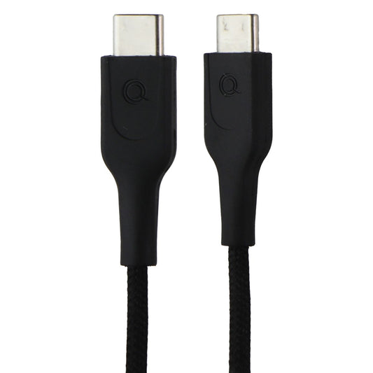 Quikcell 3Ft Braided USB-C to USB-C Cable - Black Cell Phone - Cables & Adapters Quikcell - Simple Cell Bulk Wholesale Pricing - USA Seller