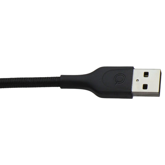 Quikcell 10ft USB-A to Lightning 8-Pin Cable - Black