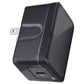 Quikcell (25W) PD Wall Charger USB-C Single Port Adapter - Black Cell Phone - Cables & Adapters Quikcell - Simple Cell Bulk Wholesale Pricing - USA Seller