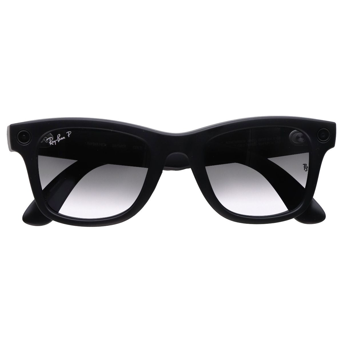 Ray-Ban Meta (GEN-2) Wayfarer AI Smart Glasses - Matte Black, Polarized