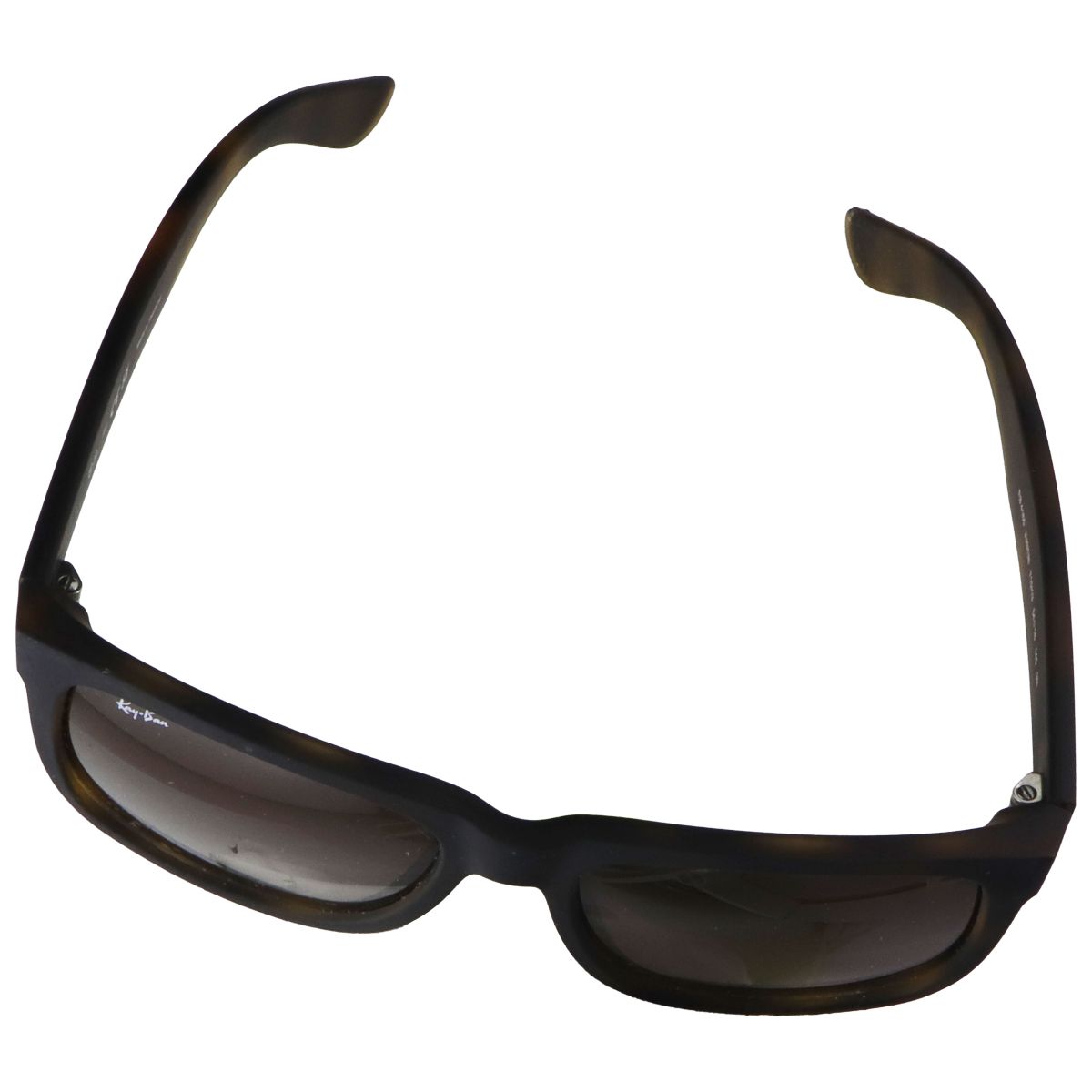 Ray-Ban RB4165 Justin Rectangular Sunglasses - Rubber Light Havana/Brown Other Sporting Goods Ray-Ban - Simple Cell Bulk Wholesale Pricing - USA Seller