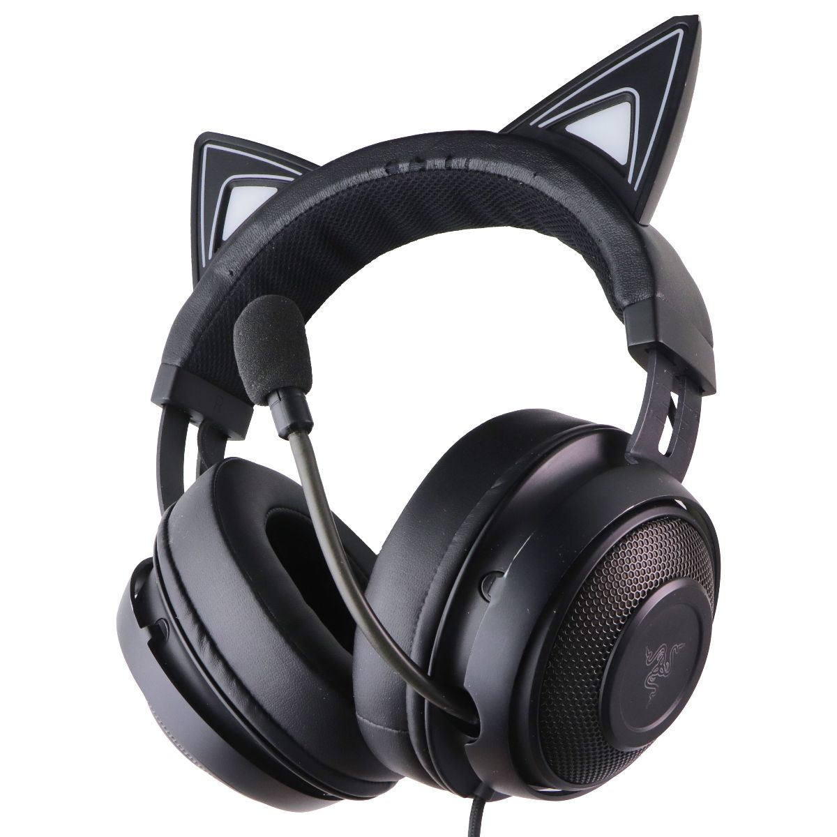 Razer Kraken Kitty V2 USB Wired RGB Gaming Headset - Classic Black (RZ04-0298) Gaming/Console - Headsets Razer - Simple Cell Bulk Wholesale Pricing - USA Seller