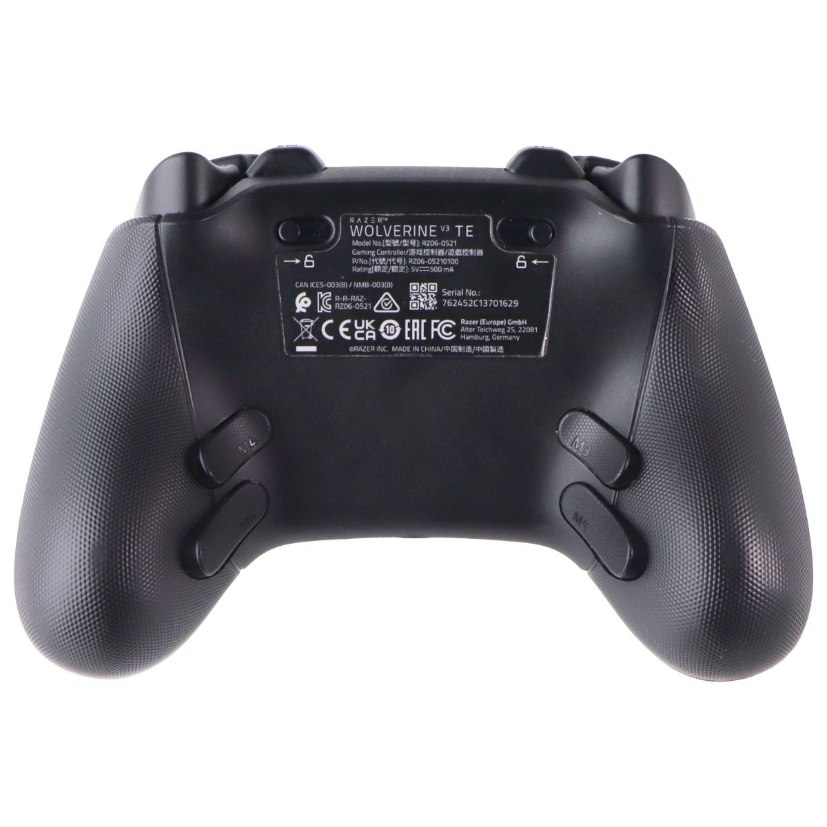Razer Wolverine V3 Tournament Edition Wired Controller for Xbox/PC - Black Gaming/Console - Controllers & Attachments Razer - Simple Cell Bulk Wholesale Pricing - USA Seller