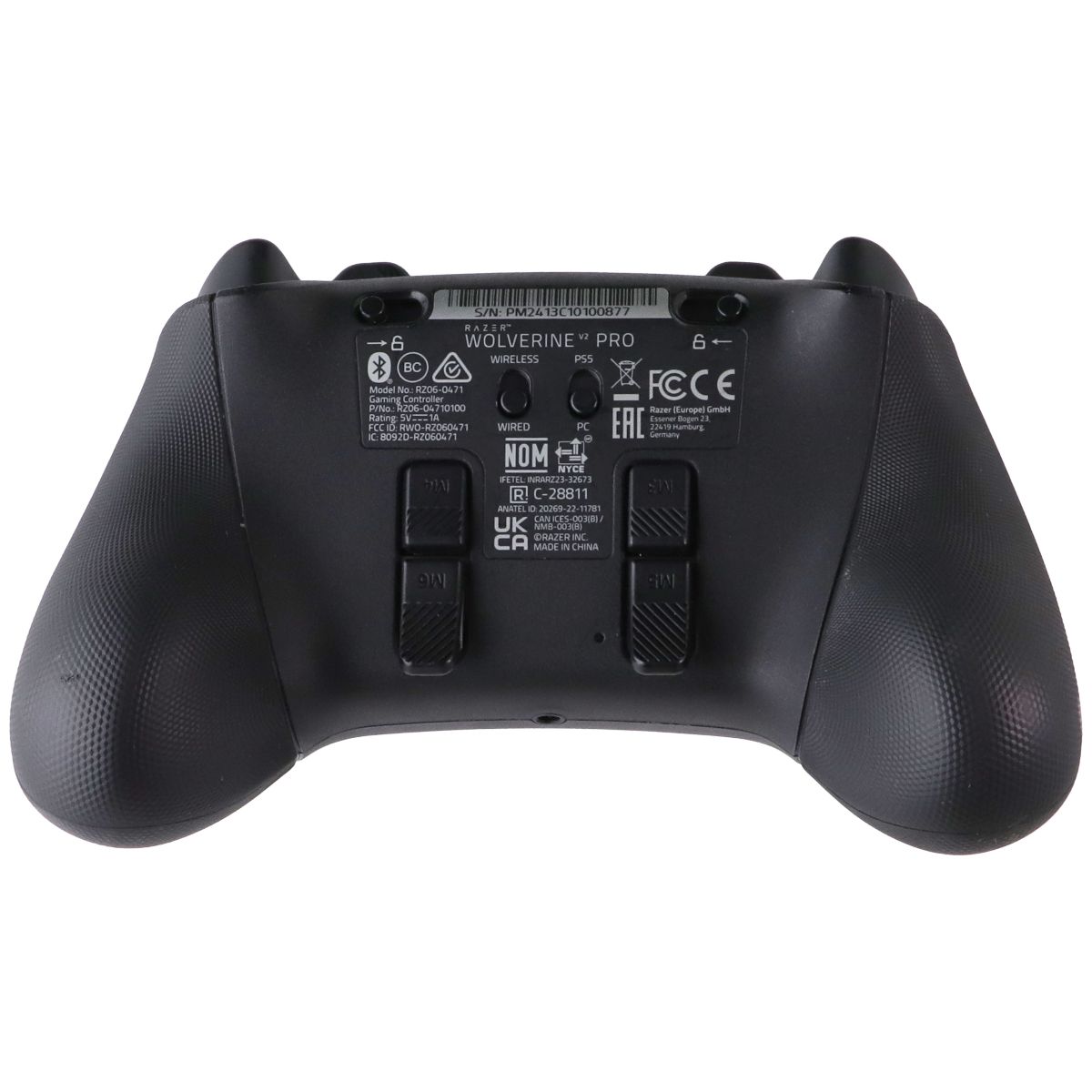Razer Wolverine V2 Pro PS Gaming Controller - Black (RZ06-0471)