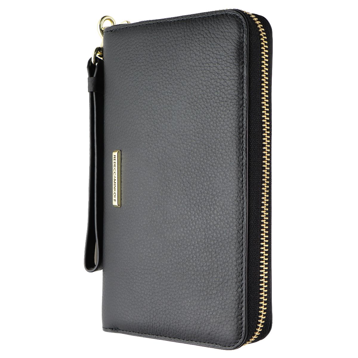 Rebecca Minkoff Regan Wristlet Wallet Case for Most Smartphones - Black Cell Phone - Cases, Covers & Skins Rebecca Minkoff - Simple Cell Bulk Wholesale Pricing - USA Seller