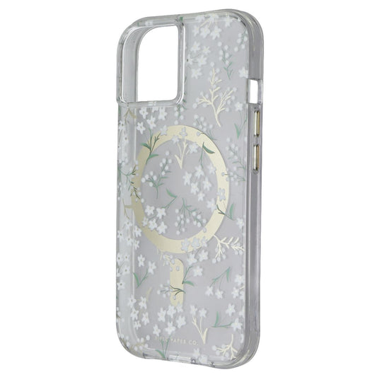 Rifle Paper Co. Floral Case for MagSafe for iPhone 15/14/13 - Petite Fleurs Cell Phone - Cases, Covers & Skins Rifle Paper Co.    - Simple Cell Bulk Wholesale Pricing - USA Seller