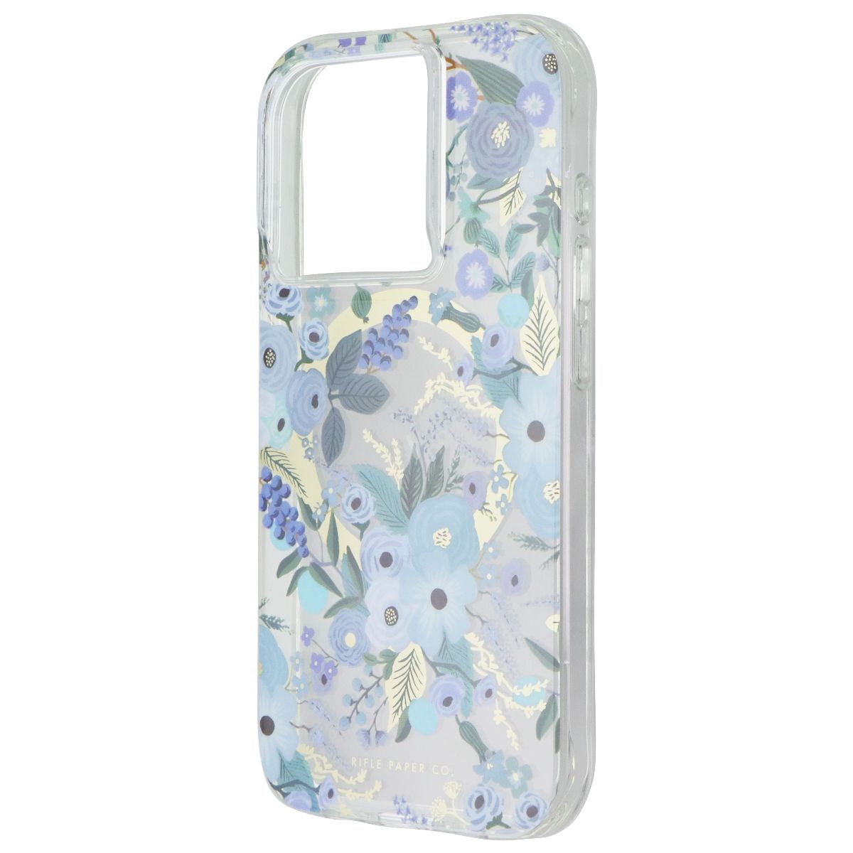Rifle Paper Co. Hard Case for MagSafe for iPhone 15 Pro - Garden Party Blue Cell Phone - Cases, Covers & Skins Rifle Paper Co. - Simple Cell Bulk Wholesale Pricing - USA Seller