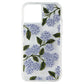 Rifle Paper Co. Case for Apple iPhone 11 Pro / Xs / X - Clear Hydrangea Blue Cell Phone - Cases, Covers & Skins Rifle Paper Co.    - Simple Cell Bulk Wholesale Pricing - USA Seller