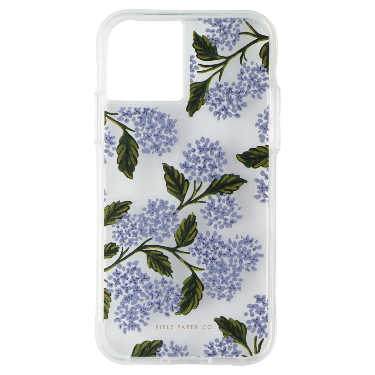 Rifle Paper Co. Case for Apple iPhone 11 Pro / Xs / X - Clear Hydrangea Blue Cell Phone - Cases, Covers & Skins Rifle Paper Co.    - Simple Cell Bulk Wholesale Pricing - USA Seller