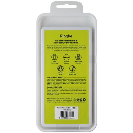 Ringke Fusion X Series Case for Xiaomi 11T & 11T Pro - Clear / Black