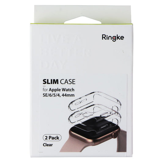Ringke Slim Protective Case for Apple Watch Series SE/6/5/4 (44mm) - Clear