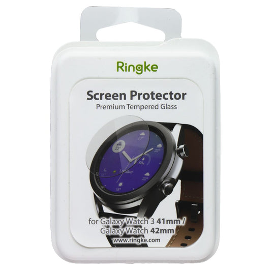 Ringke Tempered Glass for Galaxy Watch 3 (41mm) & Galaxy Watch 1st Gen (42mm) Smart Watch Accessories - Screen Protectors Ringke - Simple Cell Bulk Wholesale Pricing - USA Seller