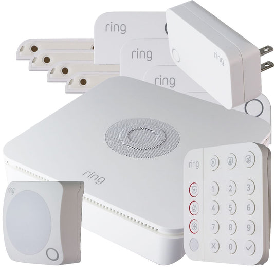 Ring Alarm 8-piece Kit (2nd Gen) Home Security System (4HB1V9-OENO)