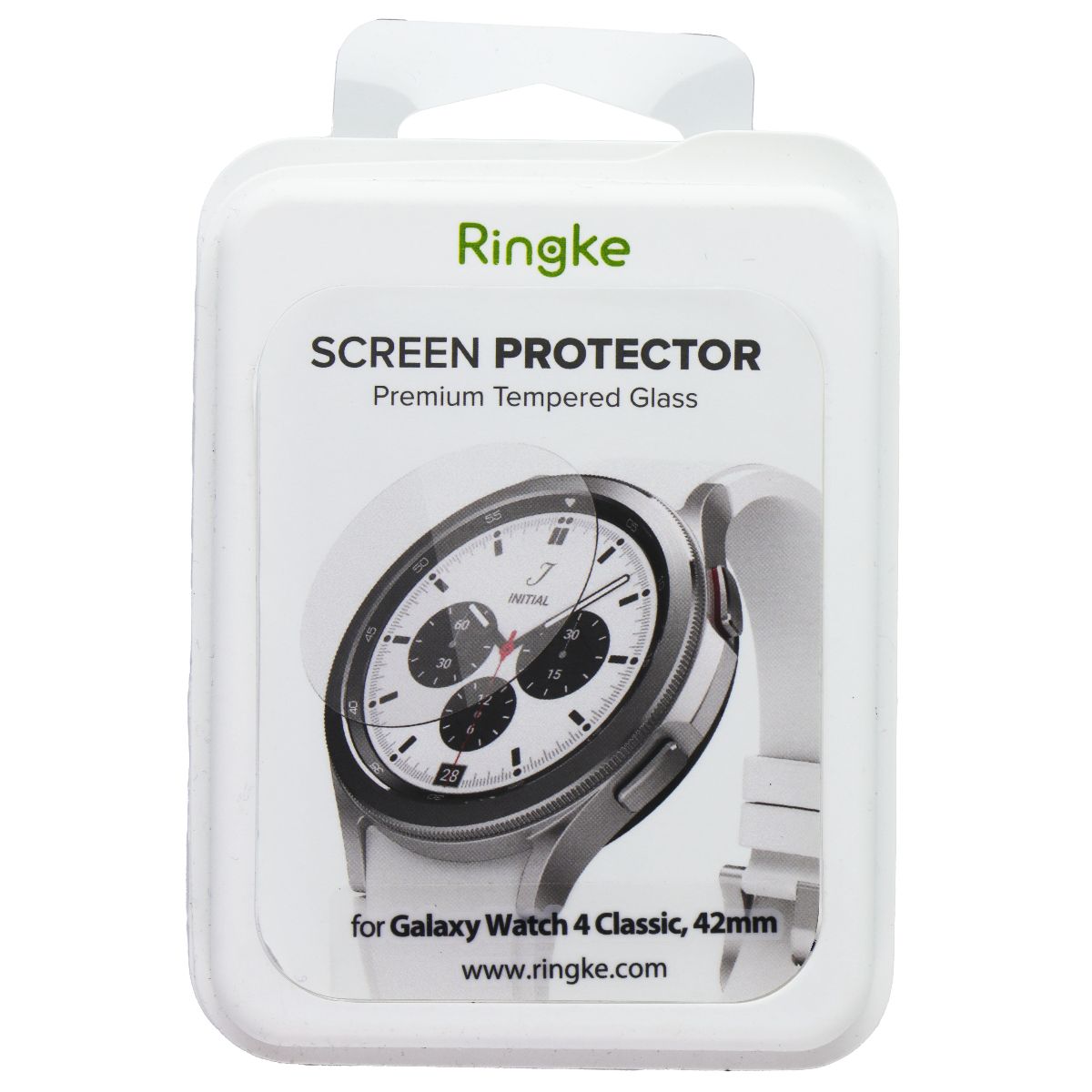 Ringke Glass 4 Pack of Screen Protectors for Samsung Galaxy Watch 4 Classic 42mm Smart Watch Accessories - Screen Protectors Ringke - Simple Cell Bulk Wholesale Pricing - USA Seller