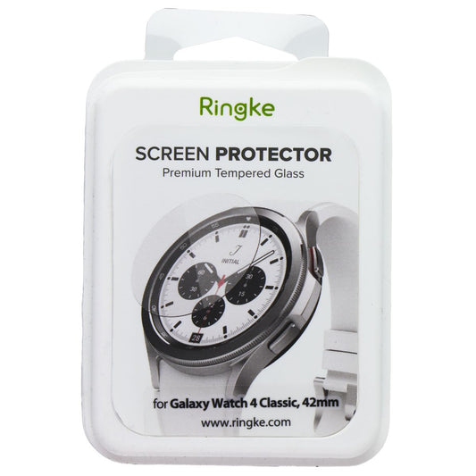 Ringke Glass 4 Pack of Screen Protectors for Samsung Galaxy Watch 4 Classic 42mm