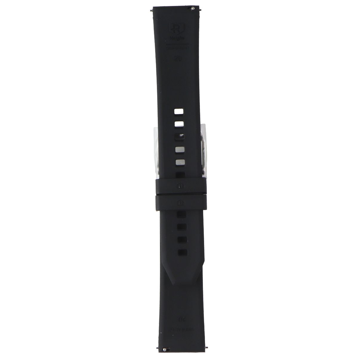 Ringke Rubber One Band for 20mm Lug Smartwatches - Black Smart Watch Accessories - Watch Bands Ringke - Simple Cell Bulk Wholesale Pricing - USA Seller