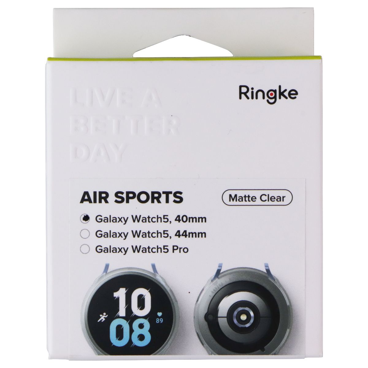 Ringke Air Sports Watch Bumper for Samsung Galaxy Watch 5 (40mm) - Clear Smart Watch Accessories - Smart Watch Cases Ringke - Simple Cell Bulk Wholesale Pricing - USA Seller