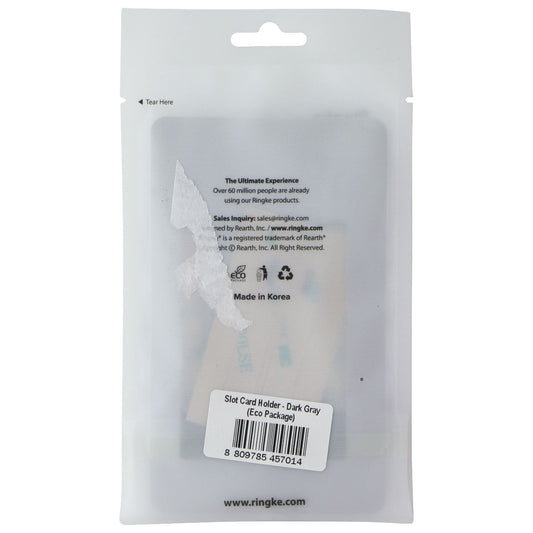 Ringke Slot Card Holder for Phone Case - Dark Gray Cell Phone - Other Accessories Ringke - Simple Cell Bulk Wholesale Pricing - USA Seller